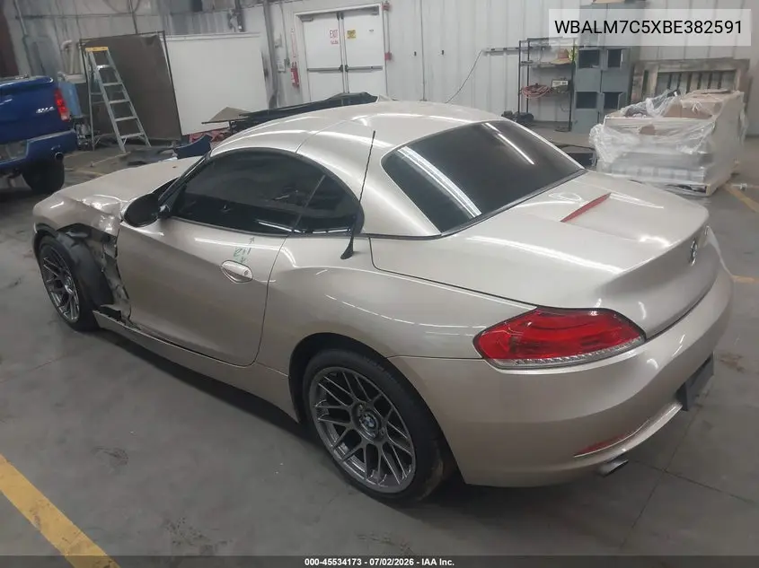 2011 BMW Z4 Sdrive35I VIN: WBALM7C5XBE382591 Lot: 45534173