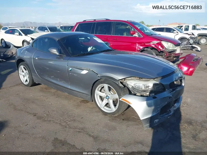 2012 BMW Z4 Sdrive28I VIN: WBALL5C56CE716883 Lot: 45474286