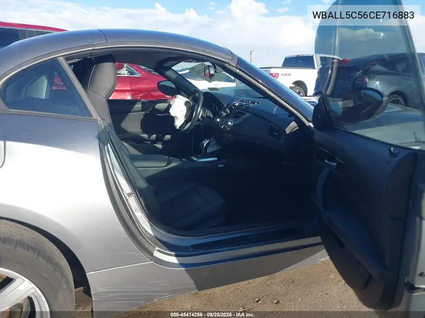 2012 BMW Z4 Sdrive28I VIN: WBALL5C56CE716883 Lot: 45474286