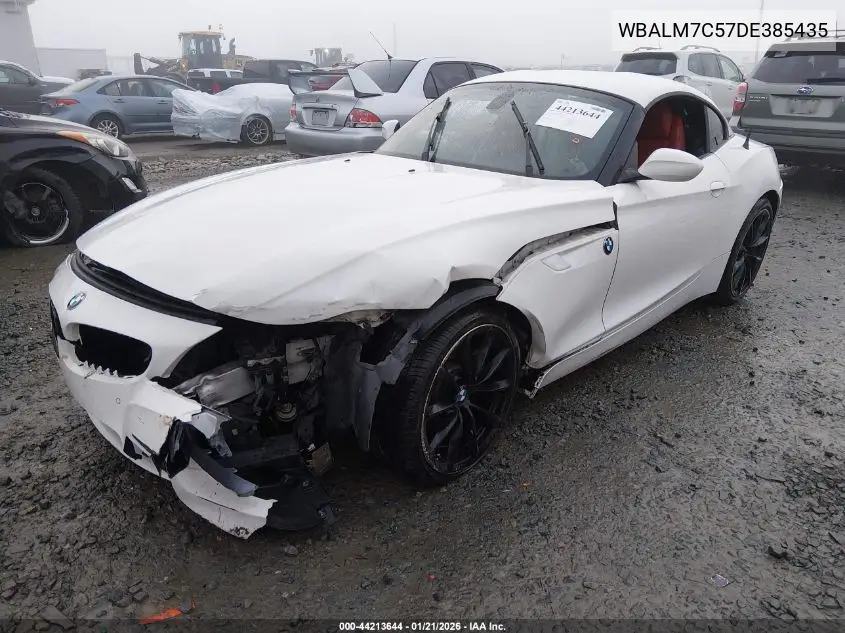 2013 BMW Z4 Sdrive35I VIN: WBALM7C57DE385435 Lot: 44213644