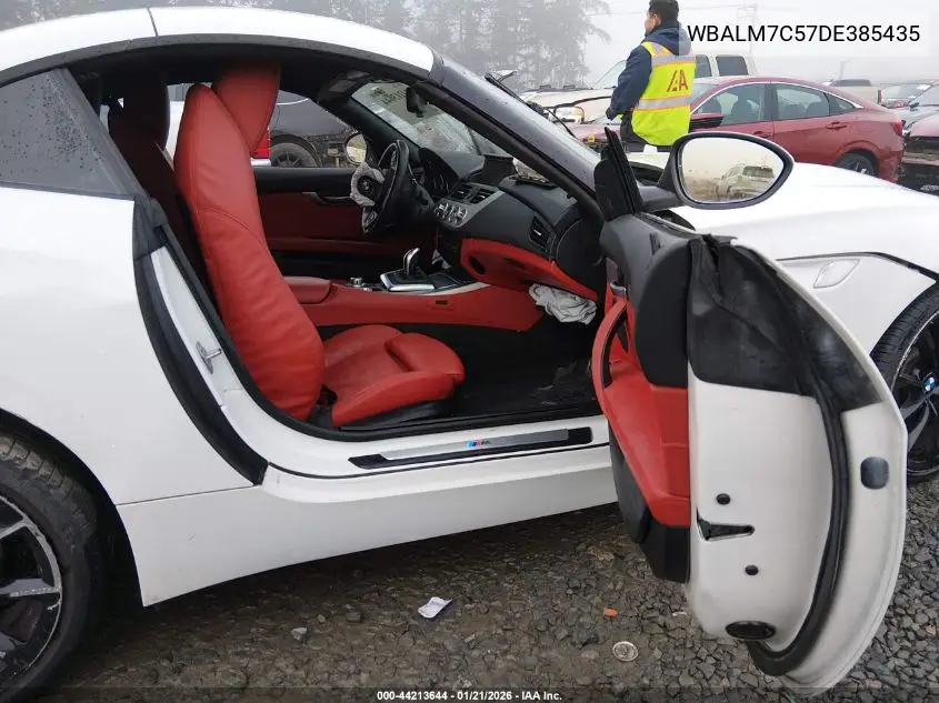 2013 BMW Z4 Sdrive35I VIN: WBALM7C57DE385435 Lot: 44213644