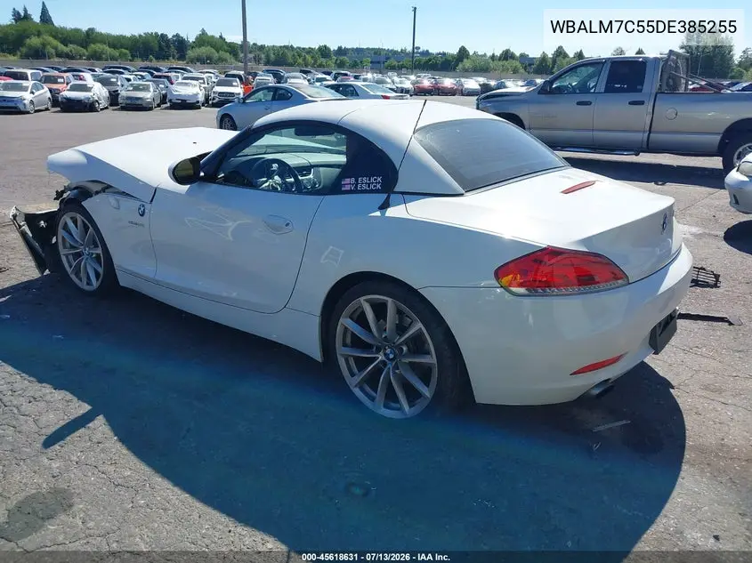 2013 BMW Z4 Sdrive35I VIN: WBALM7C55DE385255 Lot: 45618631