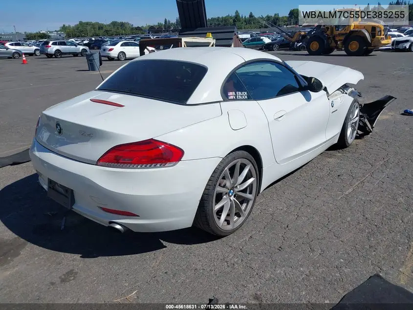 2013 BMW Z4 Sdrive35I VIN: WBALM7C55DE385255 Lot: 45618631