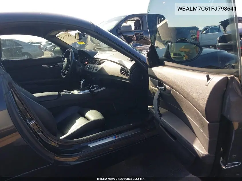 2015 BMW Z4 Sdrive35I VIN: WBALM7C51FJ798641 Lot: 45173927