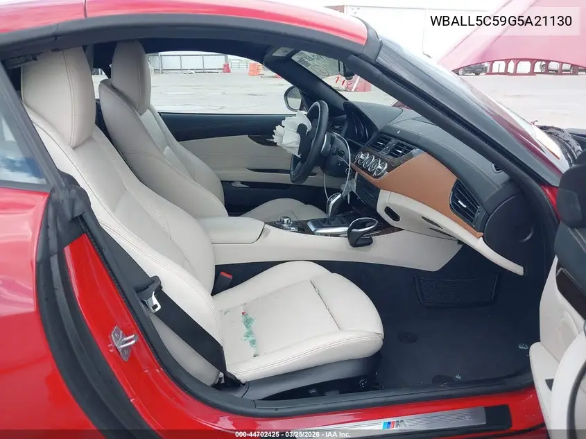 2016 BMW Z4 Sdrive28I VIN: WBALL5C59G5A21130 Lot: 44702425