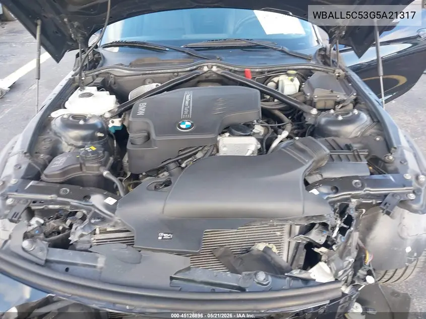 2016 BMW Z4 Sdrive28I VIN: WBALL5C53G5A21317 Lot: 45126896
