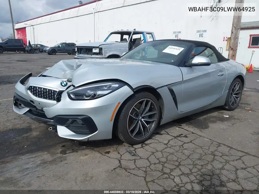 2020 BMW Z4 Sdrive30I VIN: WBAHF3C09LWW64925 Lot: 44556933