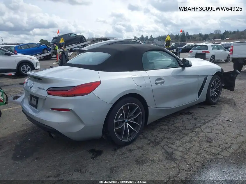 2020 BMW Z4 Sdrive30I VIN: WBAHF3C09LWW64925 Lot: 44556933