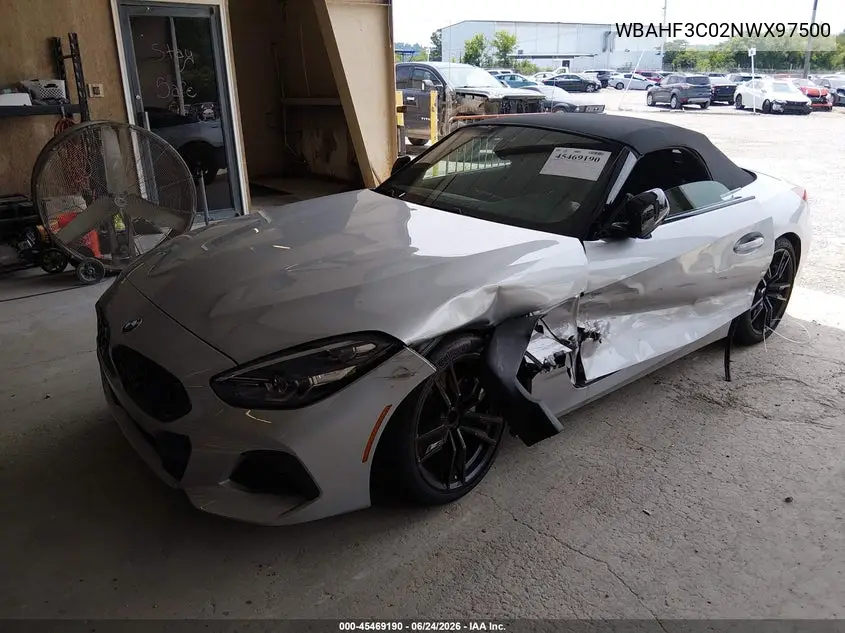 2022 BMW Z4 Sdrive30I VIN: WBAHF3C02NWX97500 Lot: 45469190