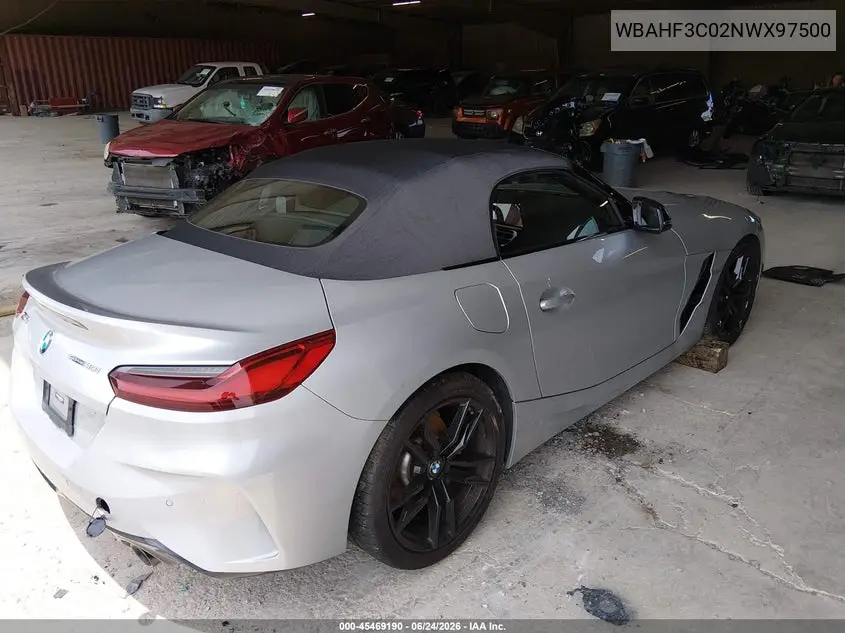2022 BMW Z4 Sdrive30I VIN: WBAHF3C02NWX97500 Lot: 45469190