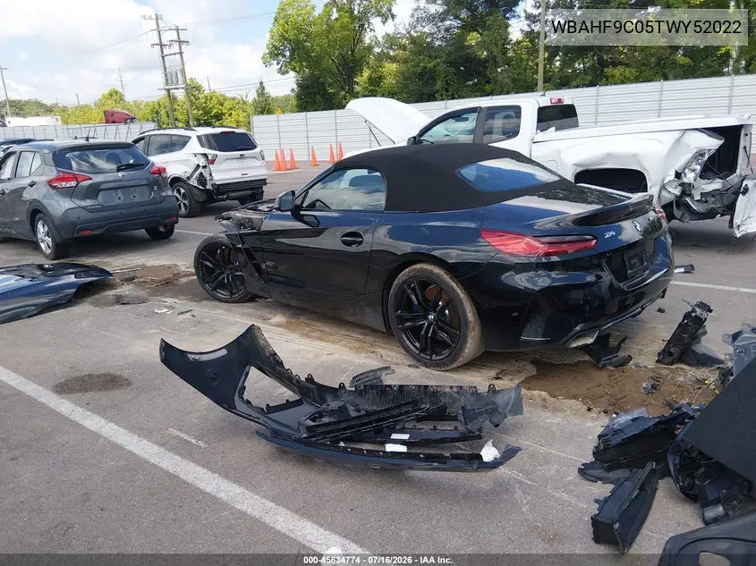 2026 BMW Z4 M40I VIN: WBAHF9C05TWY52022 Lot: 45634774