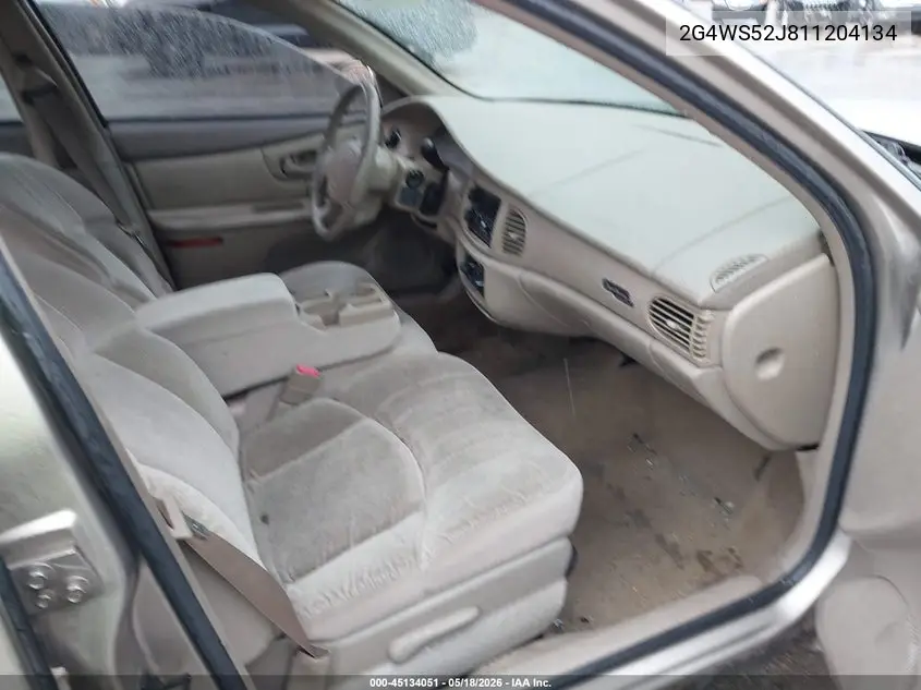 2001 Buick Century Custom VIN: 2G4WS52J811204134 Lot: 45134051