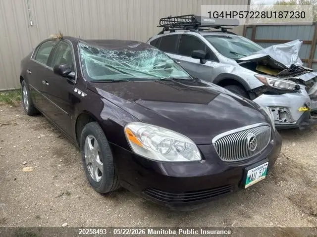 2008 Buick Lucerne Cx V6 VIN: 1G4HP57228U187230 Lot: 20258493