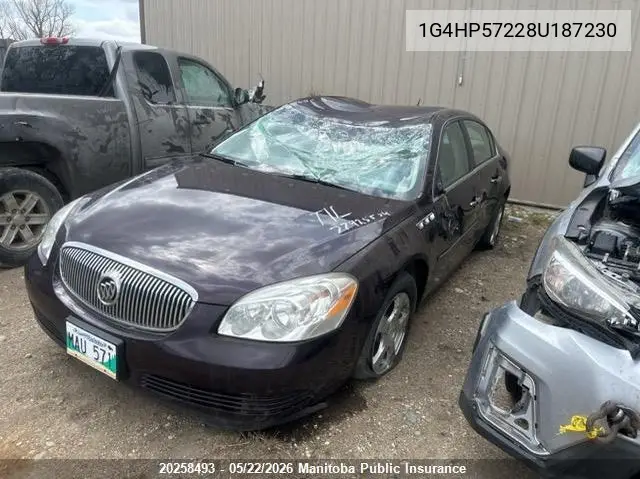 2008 Buick Lucerne Cx V6 VIN: 1G4HP57228U187230 Lot: 20258493