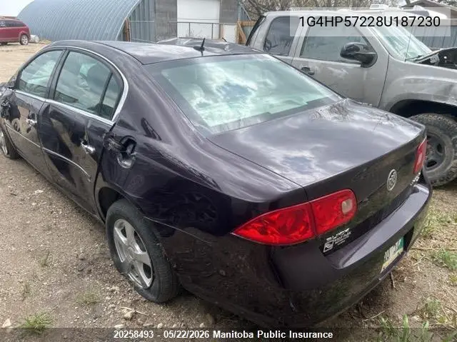 2008 Buick Lucerne Cx V6 VIN: 1G4HP57228U187230 Lot: 20258493