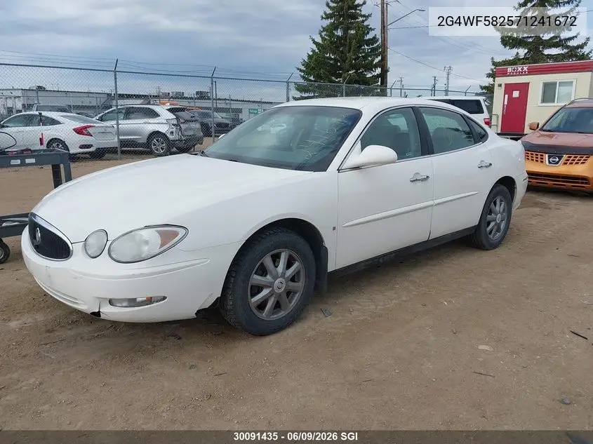 2007 Buick Allure Cx VIN: 2G4WF582571241672 Lot: 30091435