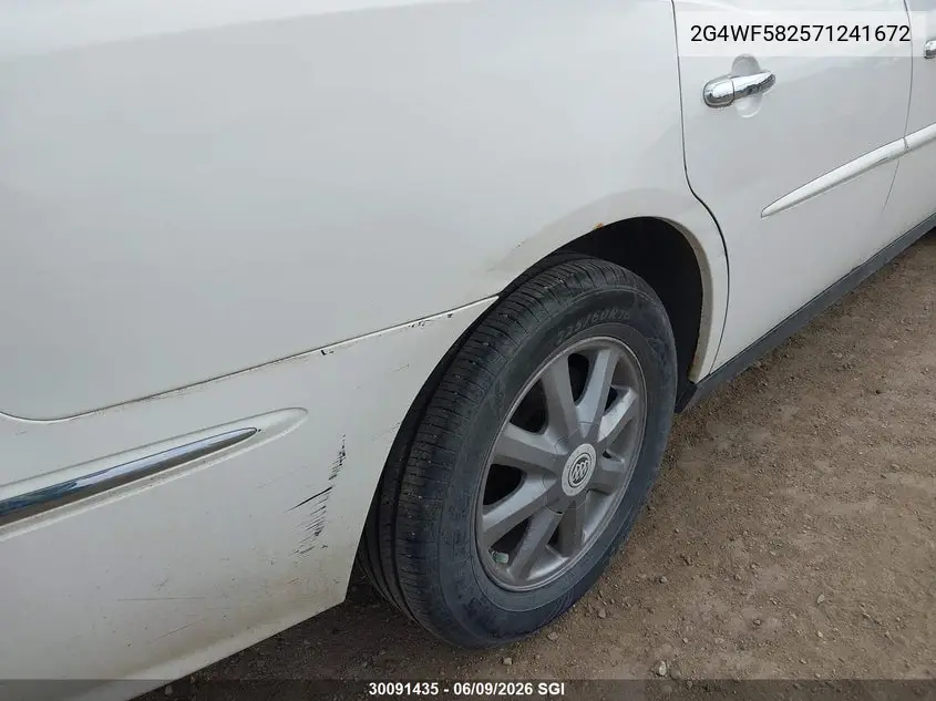 2007 Buick Allure Cx VIN: 2G4WF582571241672 Lot: 30091435