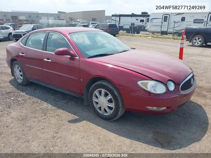 2007 Buick Allure Cx VIN: 2G4WF582771249269 Lot: 30094345