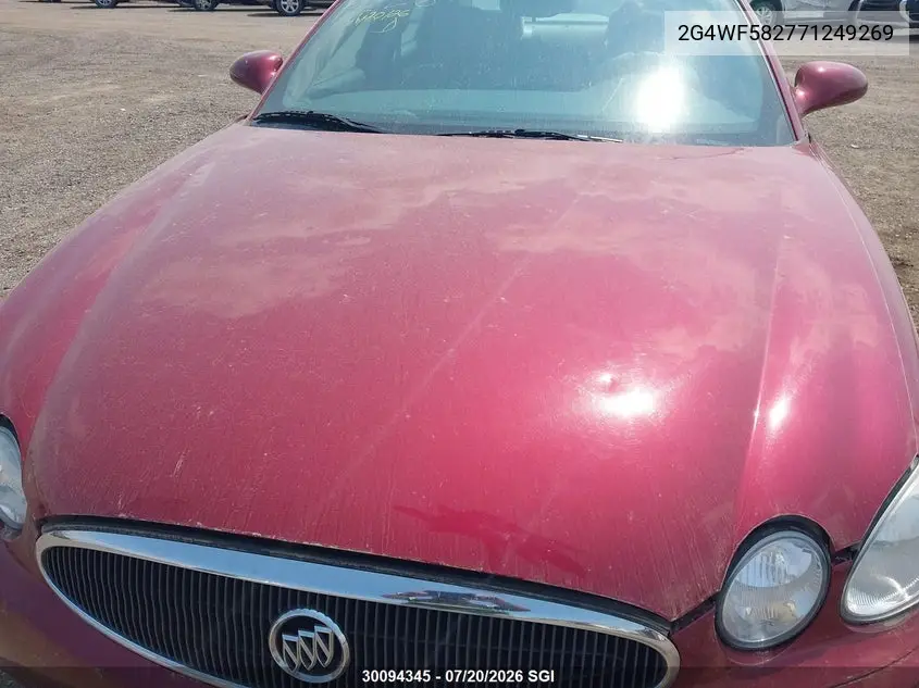 2007 Buick Allure Cx VIN: 2G4WF582771249269 Lot: 30094345