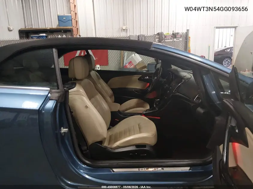 2016 Buick Cascada Premium VIN: W04WT3N54GG093656 Lot: 45006977