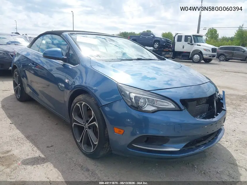 2016 Buick Cascada VIN: W04WV3N58GG060394 Lot: 45111875