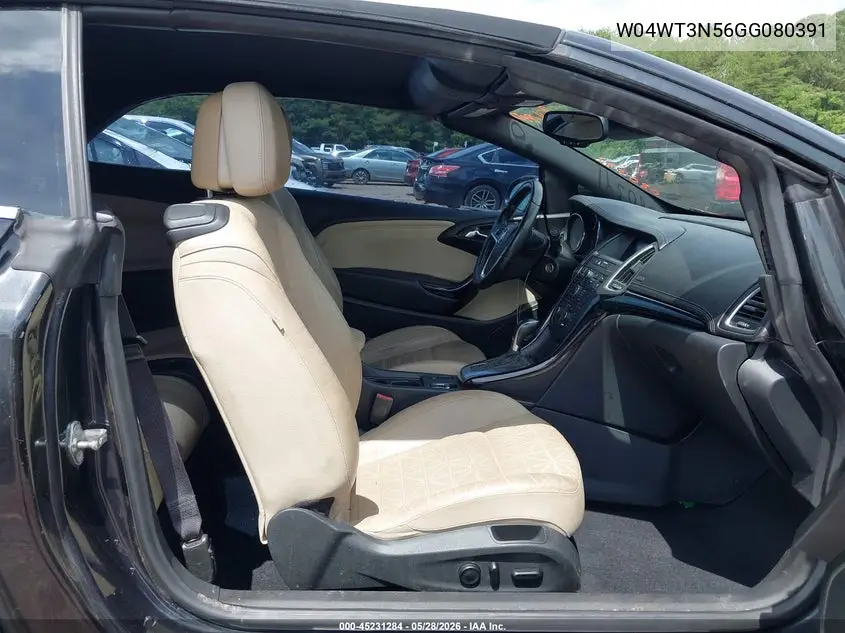 2016 Buick Cascada Premium VIN: W04WT3N56GG080391 Lot: 45231284