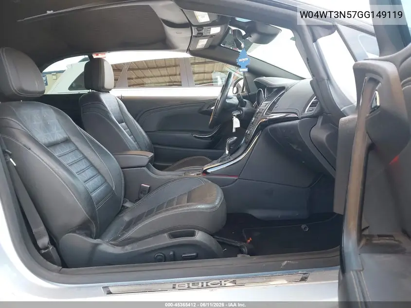 2016 Buick Cascada Premium VIN: W04WT3N57GG149119 Lot: 45365412