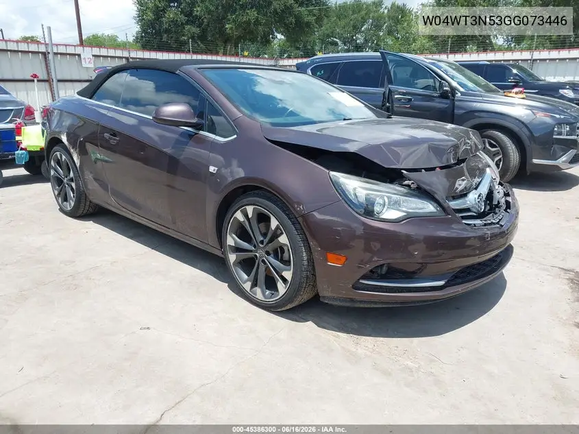 2016 Buick Cascada Premium VIN: W04WT3N53GG073446 Lot: 45386300