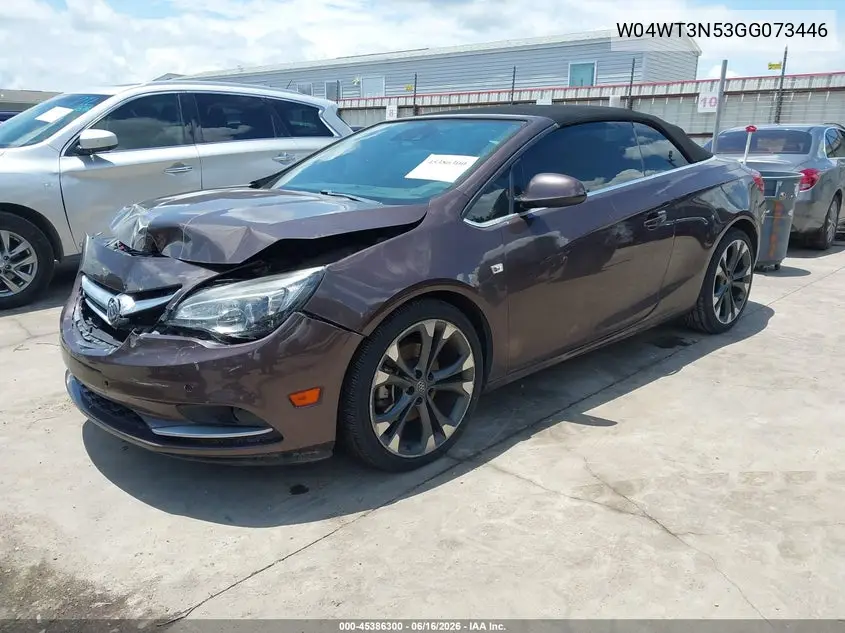 2016 Buick Cascada Premium VIN: W04WT3N53GG073446 Lot: 45386300
