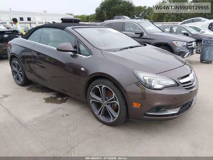 2016 Buick Cascada Premium VIN: W04WT3N59GG129955 Lot: 45623574