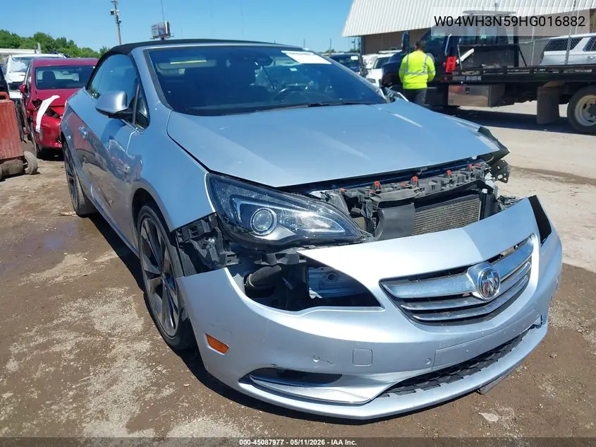 2017 Buick Cascada Premium VIN: W04WH3N59HG016882 Lot: 45087977