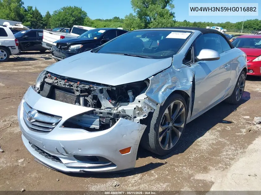 2017 Buick Cascada Premium VIN: W04WH3N59HG016882 Lot: 45087977