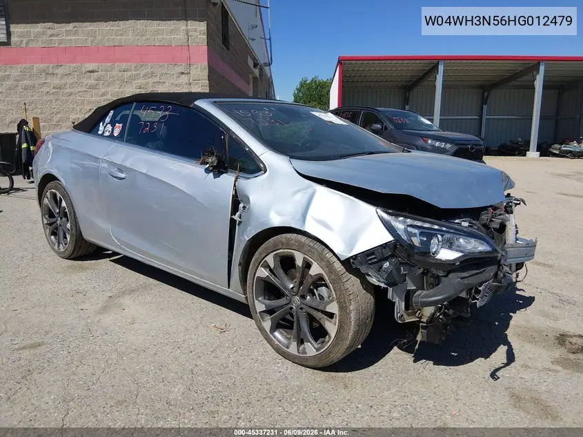 2017 Buick Cascada Premium VIN: W04WH3N56HG012479 Lot: 45337231
