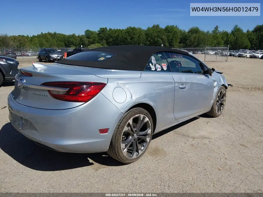 2017 Buick Cascada Premium VIN: W04WH3N56HG012479 Lot: 45337231