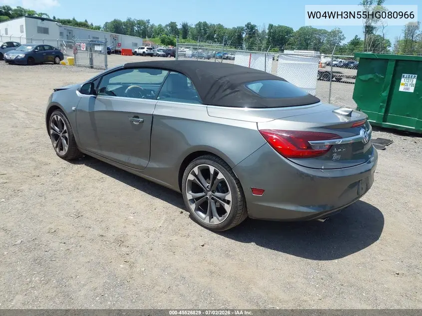 2017 Buick Cascada Premium VIN: W04WH3N55HG080966 Lot: 45526829