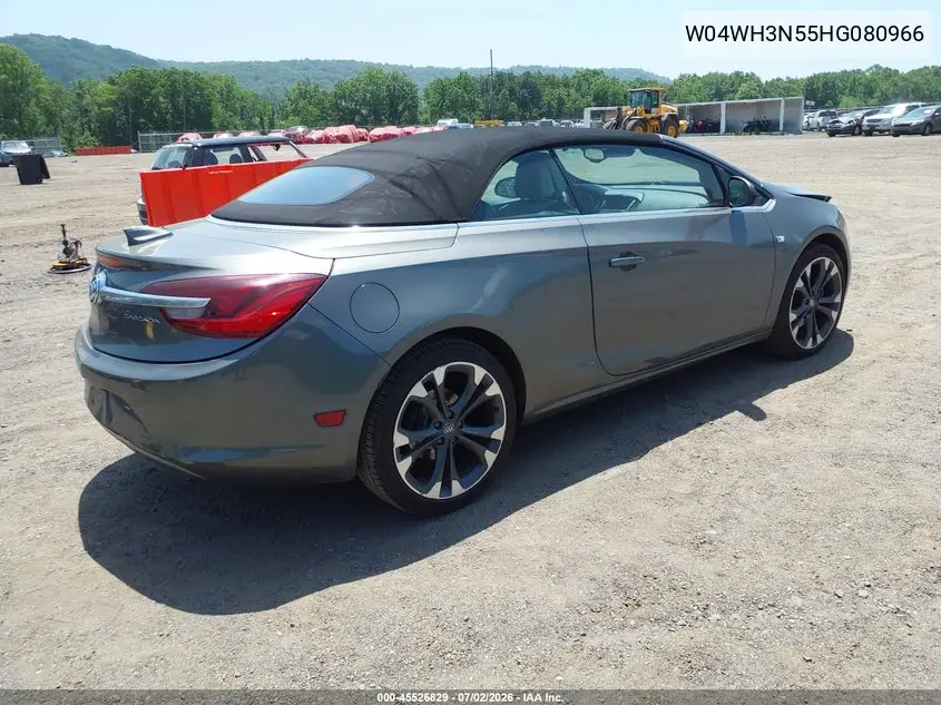 2017 Buick Cascada Premium VIN: W04WH3N55HG080966 Lot: 45526829