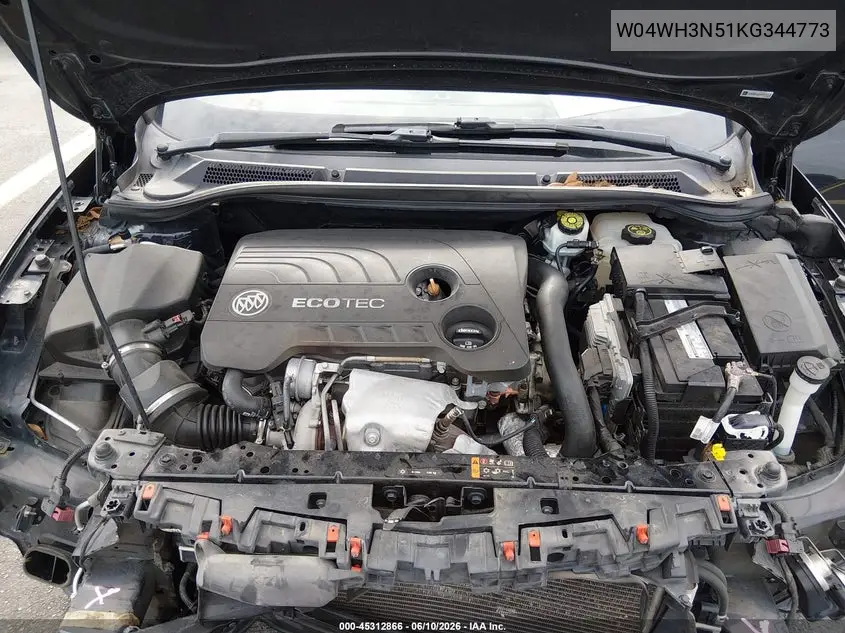 2019 Buick Cascada Premium VIN: W04WH3N51KG344773 Lot: 45312866