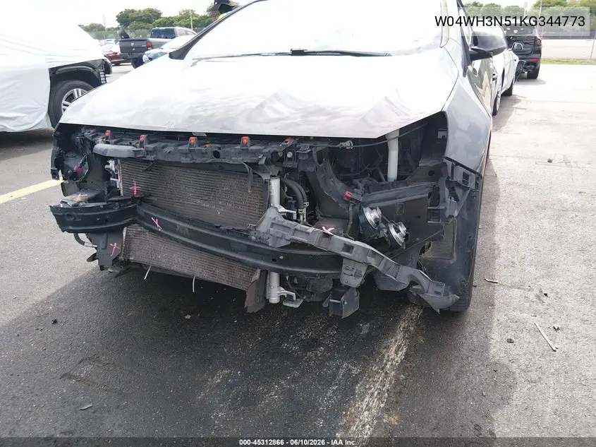 2019 Buick Cascada Premium VIN: W04WH3N51KG344773 Lot: 45312866