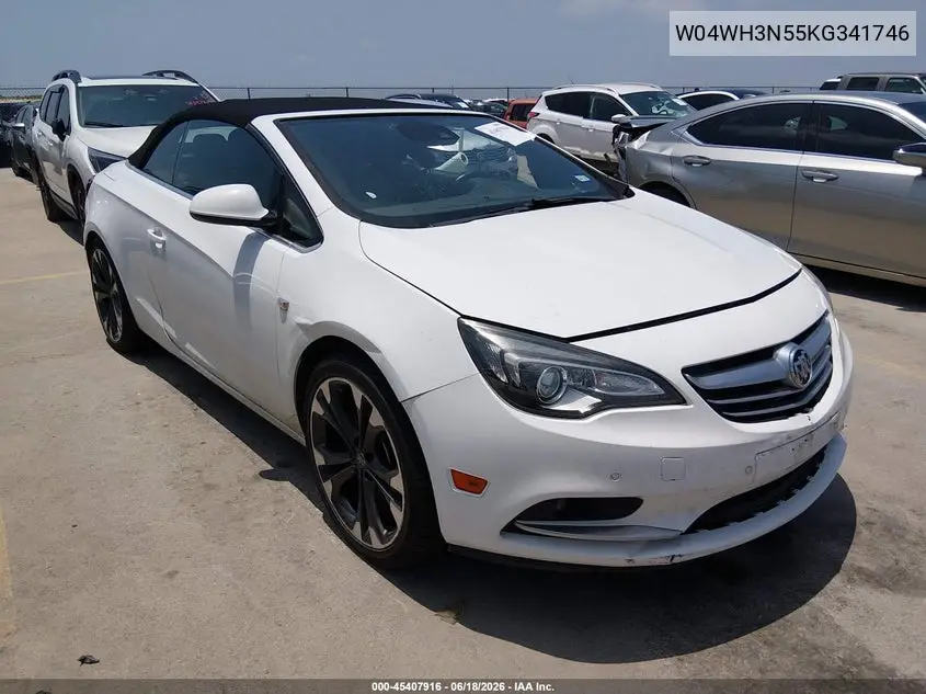 2019 Buick Cascada Premium VIN: W04WH3N55KG341746 Lot: 45407916