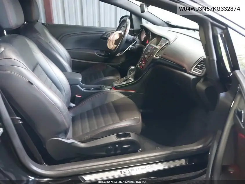 2019 Buick Cascada Sport Touring VIN: W04WJ3N57KG332874 Lot: 45617964