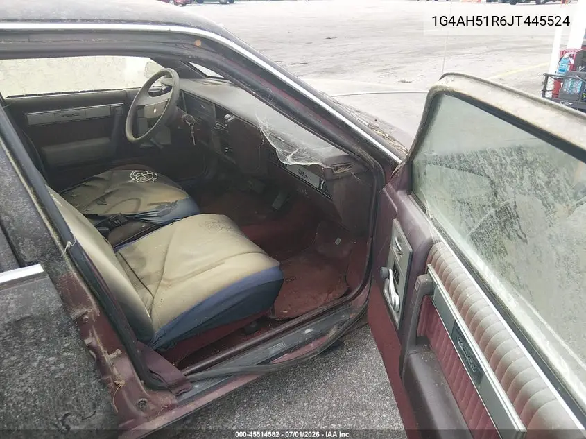 1988 Buick Century Custom VIN: 1G4AH51R6JT445524 Lot: 45514582