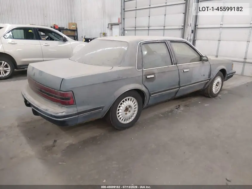 1989 Buick Century VIN: LOT-1-45599182 Lot: 45599182