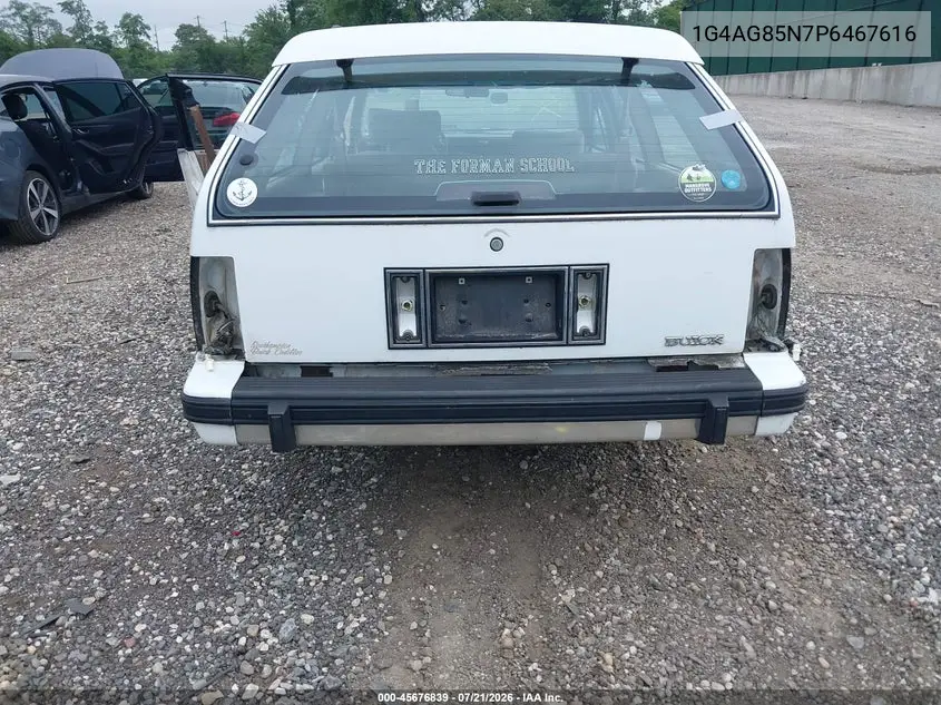1993 Buick Century Special VIN: 1G4AG85N7P6467616 Lot: 45676839