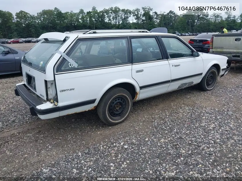 1993 Buick Century Special VIN: 1G4AG85N7P6467616 Lot: 45676839