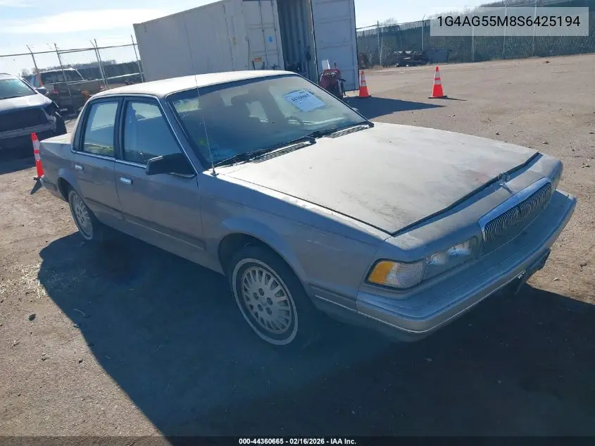 1995 Buick Century Special VIN: 1G4AG55M8S6425194 Lot: 44360665