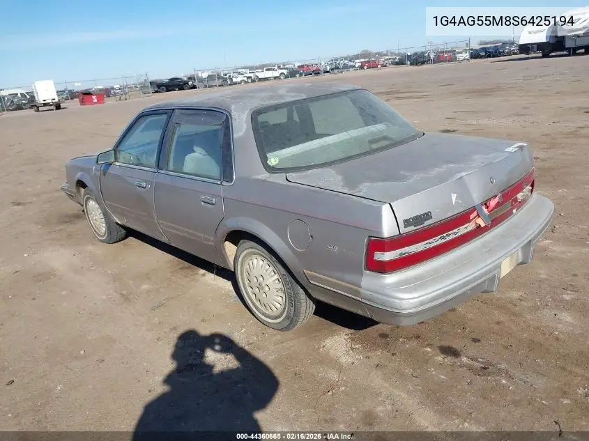 1995 Buick Century Special VIN: 1G4AG55M8S6425194 Lot: 44360665