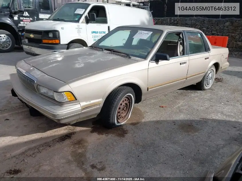 1996 Buick Century Special/Custom/Limited VIN: 1G4AG55M0T6463312 Lot: 43671450