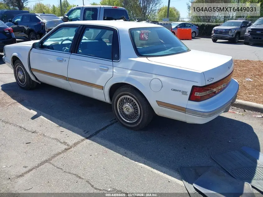 1996 Buick Century Special/Custom/Limited VIN: 1G4AG55MXT6449031 Lot: 44594420