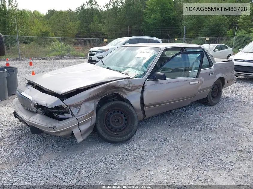 1996 Buick Century Special/Custom/Limited VIN: 1G4AG55MXT6483728 Lot: 44833844