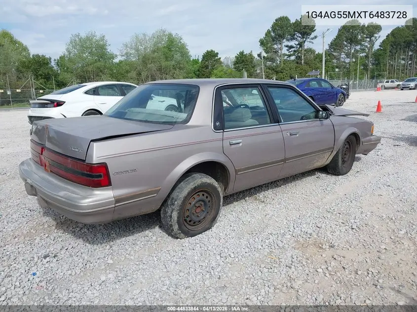 1996 Buick Century Special/Custom/Limited VIN: 1G4AG55MXT6483728 Lot: 44833844